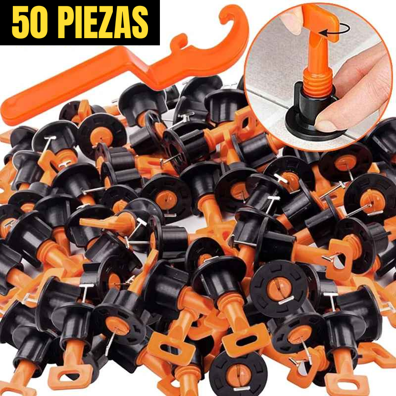 🧱 KIT NIVELADOR DE CERÁMICA PRO 50 UNID